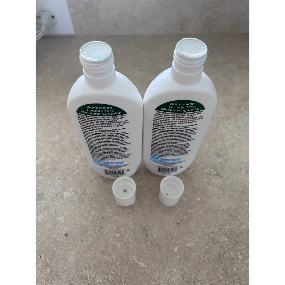 New Major Ammonium Lactate 12% Moisturizing Lotion 8oz Fragrance Free 2‎ Pack